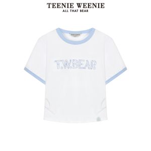 TEENIE WEENIE | Summer Fresh Color-block Short Sleeve T-shirt