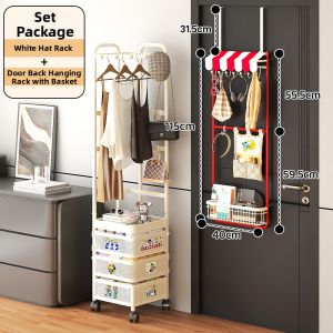 youqin | Portable Second-Use Clothes Standing Rack