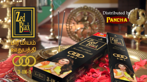 Zed Black 3 in 1 Premium Incense Sticks | 90 & 144 Sticks | Aggrabathi Bathi| Traditional Indian Aromatherapy for Meditation Prayer & Relaxation