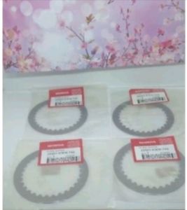 piringan plat plate kopling plate clutch cb 150r cbr 150r revo 110 f1sonic 150r supra gtr 150 original Honda set 4pcs