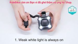 Đèn Pha Siêu Sáng Xe Đạp 4 Bóng Kèm Còi 2in1 – Nhỏ Gọn Đa Chức Năng Siêu Tiện Lợi