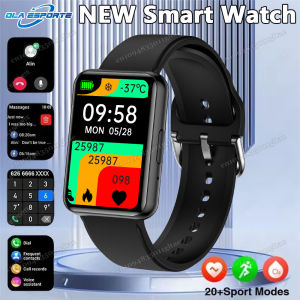 Fashion Smart Watch Women Full Touch Screen Heart Rate Fitness GPS Tracker Waterproof Sports Ladies Men Smartwatch 2025 PK M10