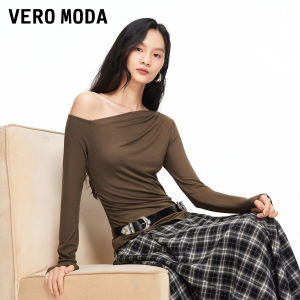 Vero Moda | Off-shoulder Side Slit Tee Shirt