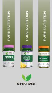 Pure Nutrition Naturals Digestive Enzyme Supplement with Bromelain – 60 Vegetarian Tablets for Enhanced Digestion & Gut Health