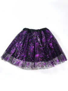 Halloween Dress Up with a Mesh Short Skirt: Perfect for Festive Parties, Friend Gatherings, and Dance Performances