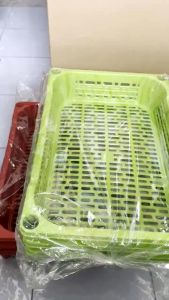 Kệ nhựa 3 tầng để đồ nhà bếp- Kệ úp chén dĩa sắp xếp đồ dùng nhỏ gọn