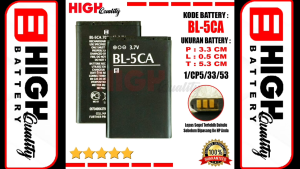 Baterai Nokia 3310 3315 3330 3350 3530 3585 1260 1261 2260 6800 Battery BLC2 / BLC-2 High Quality