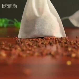 Set 10 Túi Lọc Trà Cà Phê Thảo Dược  Túi đựng Gia vị nấu ăn mini Từ Vải Không Dệt Có Dây Rút Tiện Lợi 8x10 túi loc bã trà