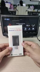 Bộ Chuyển Đổi CarPlay 2 Trong 1 Nâng Cấp 2026 Từ Có Dây Sang Không Dây Hỗ Trợ Android Auto Cắm Và Chạy USB Dành Cho Đầu Radio Xe Hơi OEM