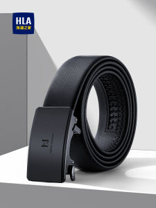 HLA | Men Genuine Leather Automatic Buckle Interior Wear Belt
