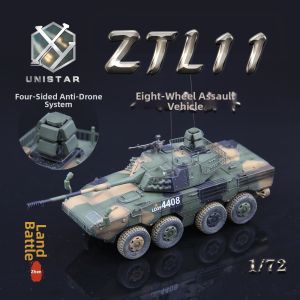 UNISTAR | Limited Edition Jungle Camo 8-Wheeled Assault Vehicle Model 1/72