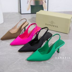 Sanzeil Rara - Sepatu Heels Wanita 7cm Casual Import Hak Tinggi 9988