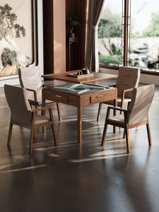 Ruiteng | Home Use Automatic Mahjong Table Diner Table Two-in-one New Chinese Style Low Noise
