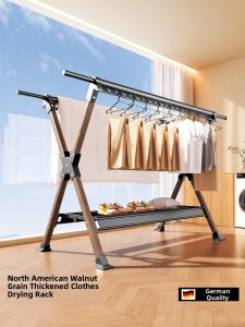 MINGZHI | Folding and Extending Clothes Rack