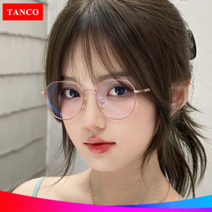 TANCO 3015 Thời Trang Chống Màu Xanh Kính Mắt Cho Phụ Nữ Chống Uv Kính phong cách Hàn Quốc Cô Gái Kính Mắt Uv400 Ống Kính chống bức xạ khung kim loại