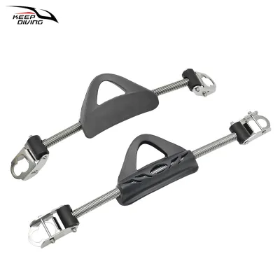 Dinggelvxing | Dual-use Stainless Steel Jet Fin Dive Fins with Spring Heel and OMS Straps