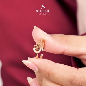Xuping Cincin Perhiasan Anak Gold Motif Motif Daun 0121210563