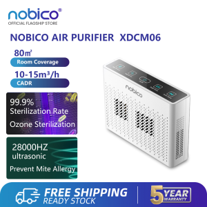 Nobico XDCM06 Ultrasonic Mite Remover Ozonator & Negative Lonizer Air Purifier For Home & Room Removal Formaldehyde |In 5 Years Warranty|
