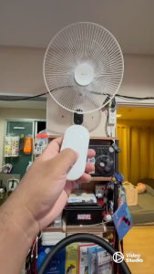 Quạt Treo Tường Thái Lan Hatari HT-W16R1 - Có Điều Khiển Từ Xa Hẹn Giờ 8H Động Cơ Bạc Đạn Siêu Bền - Hàng Chính Hãng