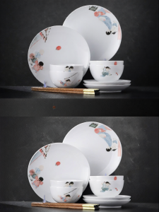 JINGDEZHEN | Lead-free Ceramic Tableware Set