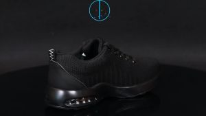 Brand GenGeGo (Cash on Delivery) Labor Protection Shoes Mens Fashion Sneakers Breathable Black Safety Shoes Steel Toe Mesh Sports Running Shoes Air Cushion