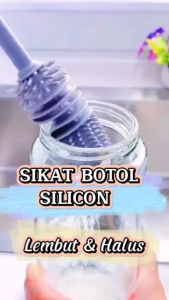 AR GROSIR 5 PCS SIKAT PEMBERSIH BOTOL | SIKAT GAGANG PANJANG BAHAN SILIKON | SIKAT PEMBERSIH GELAS SILIKON-
