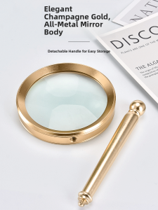 MONLEYTA | High Quality German 30x Magnifying Glass Large Mirror Portable Handheld Reading Lens For Elderly Mobile Phone Repair