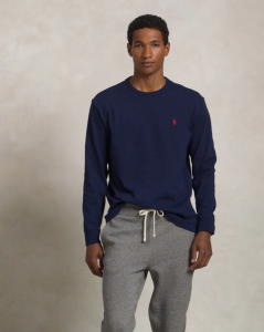 Polo Ralph Lauren Men Classic Fit Heavyweight Jersey Long Sleeve T-Shirt