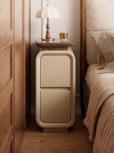 ZHUSHANXIA | Compact Narrow Bedside Cabinet for Space-Saving 20cm