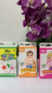 B&e Flash Cards | Addition | Divison | Shapes & Colours | 1 Pack/50 cards