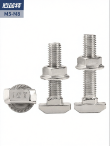 BAIRUITE | Galvanized European Standard T-Type Screw Set