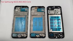 NEW Front Housing LCD Frame Bezel Plate Replacement Parts For Samsung A21 A02 A02S A03S A03 Core A04 A04S A04E A32 4G 5G A34