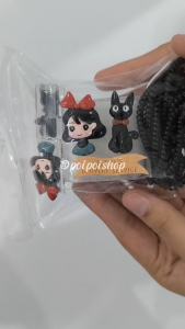 Pelindung Kepala Kabel Charger Kikis Delivery Service Ghibli 18/20W Spiral Clear Set Cover Lucu Casing Charger Case Cable Protector Murah Grosir