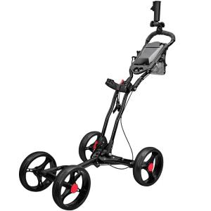 PGM GOLF | Foldable Adult & Youth Golf Cart Umbrella and Bottle Holder