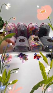 KARET JEPANG FREE POUCH IKAT RAMBUT KARET 2000pcs MLH I11