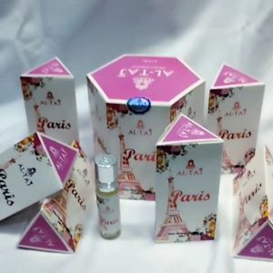 Parfume Al-taj Aroma Paris Non Alkohol Original Import Kemasan 6pcs/Box Roll On