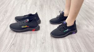 New Korean Ladies Rubber Shoes Fashion Four Seasons Casual Sports Shoes
