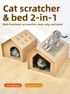 VOA | Durable Scratch Pad Cat Toy for All Seasons