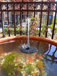 Solar Water Fountain Pump Floating for Aquariums Pools Fish Tanks Oxygen pump Garden pump