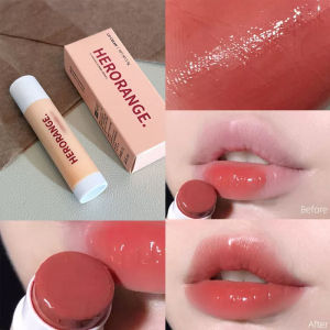 Menghidrasi Lipstik Pemutih Pelembab Lip Balm Tidak Berwarna Lipstik Berwarna Pelajar COD - 🌈Ninestar