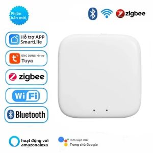 Zigbee Gateway Hub Không Dây Đa Chế Độ Nhà Thông Minh WIFI Bluetooth Tương Thích Với Alexa Google Tuya Cuộc Sống Thông Minh Ứng Dụng Điều Khiển Từ Xa