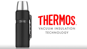 Thermos x Miffy Thermal Flask / Bottle with Strap / Mug (Stainless Steel Vacuum Insulated)