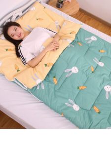 Thickened Pure Cotton Adult Sleeping Bag Office Nap Single Person Spring Autumn Winter Warm Anti-Cold Student Children Bedding