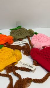 Topi Kupluk Kepang Nanas Rambut Palsu Kekinian Untuk Anak Perempuan Lucu & Bayi Laki-Laki Keren