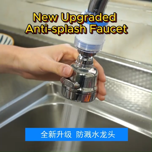 360° Rotatable Faucet Water Filter | Penapis Air Paip Anti Splash | Anti Karat Tap Filter