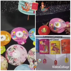 (1PCS) LAMPION TARIK MOTIF DEWI & BUNGA / LAMPION KERTAS FESTIVAL KUE BULAN / LENTERA GAYA CHINA DEKORASI IMLEK / LAMPION PENARI / LAMPION CAP GO MEH / PAPER LANTERNS FESTIVAL MOON CAKE DAYS AUTUMN / LTB7855