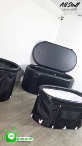 อ่างแช่น้ำเเข็ง อ่าง อ่างแช่ตัวพกพาสะดวก Soaking tub. Ice bath ขนาด  115*57*55 cm