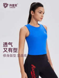 เสื้อยืดโยคะแขนกุดสำหรับผู้หญิงในช่วงฤดูร้อน เสื้อออกกำลังกายสำหรับวิ่งกลางแจ้ง ทรงสลิมฟิต ดีไซน์เรียบง่าย เสื้อผ้ากีฬาสำหรับผู้หญิง