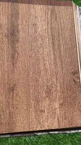 Wallpaper Dinding Motif Tema Retro Kayu Coklat Natural Wood