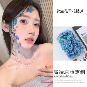 เครื่องประดับตกแต่งใบหน้า ดอกไม้แห้งสำหรับแต่งหน้า เครื่องประดับสำหรับแต่งหน้า วัสดุอื่นๆ ขนาดปกติ กล่องบรรจุภัณฑ์พื้นฐาน